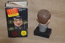 (#50) Vintage 1991 John Rau Talking Head Doll Voice Activated Toy YES MAN In Original Box