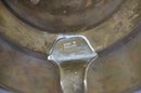 (#11) Brass Footed Bowl 10' Round
