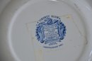 (#113) Vintage English Staffordshire Alfred Meakin Gettysbury Nat'l Museum 10' ~ Ironstone ~ Liberty Blue