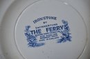 (#113) Vintage English Staffordshire Alfred Meakin Gettysbury Nat'l Museum 10' ~ Ironstone ~ Liberty Blue
