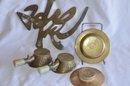 (#16) Assorted Brass Asian Trinkets Decor