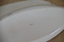 (#55) Pair Of Vintage Porcelain Handled Oval Candy Dish 11'