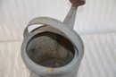 (#101) Vintage Metal Galvanized Garden Water Can