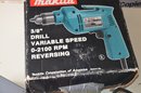 (#110) Makita 3/8' Drill Variable Speed Works