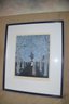 10) Signed Latreille Blue Grey Black Girl Dancing In Forest Numbered 136/200 Framed Picture