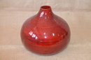 (#13) Wood Resin Decorative Vase 8'H