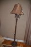 Vintage Brass Floor Standing Lamp 62' H