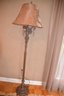 Vintage Brass Floor Standing Lamp 62' H