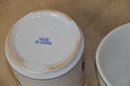 (#135) Blue And White Covered Fish Design Bowls