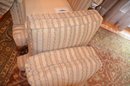 Domain Upholstered Wing Chair Zippered Cushions