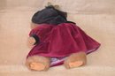(#18) Bearington Collection Bear Red Velvet Outfit 14'H