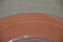 (#17) Large Ceramic Pottery Platter 16' Round - One Edge Re-glued