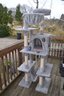 Cat Scratching Tree House