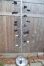 (#22) Aluminum Display Hat Rack Base Needs Repair Or Replace With Different Material