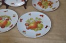 (#69) Seltmann Weiden Bavarian Western German Fruit And Nut Plates Set Of 6 Plates