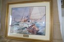 3) Signed Sessions Outward Bound By James M Sessions Framed