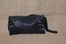 (#30) Black Satin Evening Handbag Wrist Strap