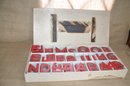 (#33) Vintage Cardcraft Diecut Display Letters In Box 3' APEX Style Item #76-8010 - Pieces Not Counted