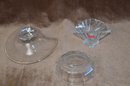 (#39) Glass Candy Serving Dishes