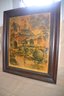 (#34) Framed Picture Of Independence Hall By John Haymen?