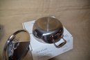 (#93) All-Clad Stainliess 3 Quart Casserole With Lid With Box