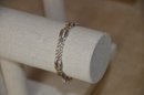(#59) Costume Silver / Gold Links Bracelet Lobster Clasp