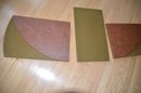 (#337) Round Table Pads 41.5x20.75 Each And One 12x41.5
