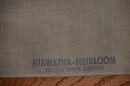 (#37MK) Vintage Hiawatha Heirloom Needlepoint Canvas 18.5x15 - Shippable