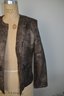 (#1LR)  Leather By Siena Fashionable Brown Jacket Size Medium  - Shippable