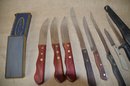 (#120) Vintage Assorted Knives Sharpening Stone