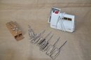 (#123) Hamilton Beach Electric Mixer With Extra Attachments And Brochure
