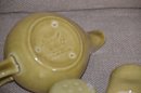 (#73) Vintage Russel Wright Steubenville Sugar And Creamer With Salt And Pepper Shaker