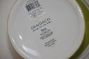 (#63) Ceramic Pedestal Cake Server Demdaco PYRUS Pear Base 11' Round