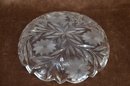 (#12) Decorative Crystal Dish Bowl - Some Scratches