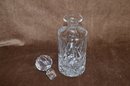 (#32) Block Crystal? Glass Wine Liquor Decanter With Stopper