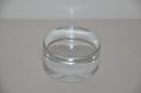 (#86) Tiffany 2 Piece Crystal Bowl 10' With Round Block Stand 4'