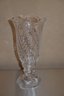 (#90) Towle Lead Crystal Hurricane Candle Stick 12'H 2 Pieces