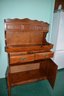 Vintage Wood Hutch Dry Sink With Drawers And Storage Cabinet Below