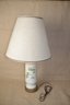 (#172) Vintage Hand Painted Table Lamp 27'H