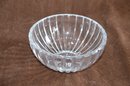 (#142) Waterford Ribbed Crystal Small Candy Dish Bowl 3'H