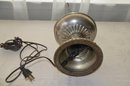 (#69) Vintage Rayo Metal Electric Table Lamp No Shade 12' - Works