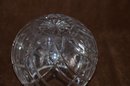 (#151) Cut Crystal Decorative Round Bowl Vase Poland?