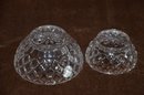 (#160) Lenox Crystal Trinket Bowls 5' And 3.75'