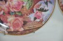 (#90) Franklin Mint Plates Lot Of 2 ~ Rose JA6051 ~ Grace DeMonaco Rose Q9554