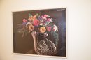 (#8) Framed Picture Horn With Bouquet Flowers Lawrence Leighton Smith Music Director The Louisville Orchestra