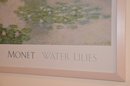 (#9) Framed Picture Monet Water Lilies
