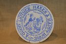 (#18) Decorative Plate ' A Good Mother Makes A Happy Home ' 9'