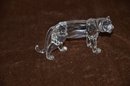 (#179) Swarovski Crystal Tiger Wild Life Tiger Figurine 3'H