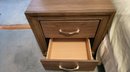 Liberty Furniture  Industries Inc. 2 Drawer Bed Side Table Night Stand (only 1) Brown