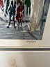 (#3) Framed Picture Pierre Eugene Cambier Paris La Madeleine II 2000 Certificate Of Authenticity 177/350